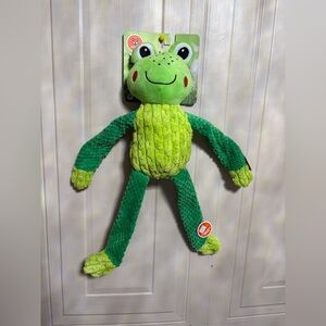 FOFOS Brand New Interactive Frog 🐸 18” ” Dog Toy- With Clinker Squeaker